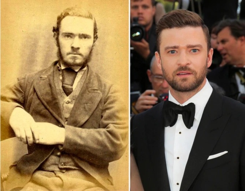 Reincarnation exists? Twins of celebrities from the past