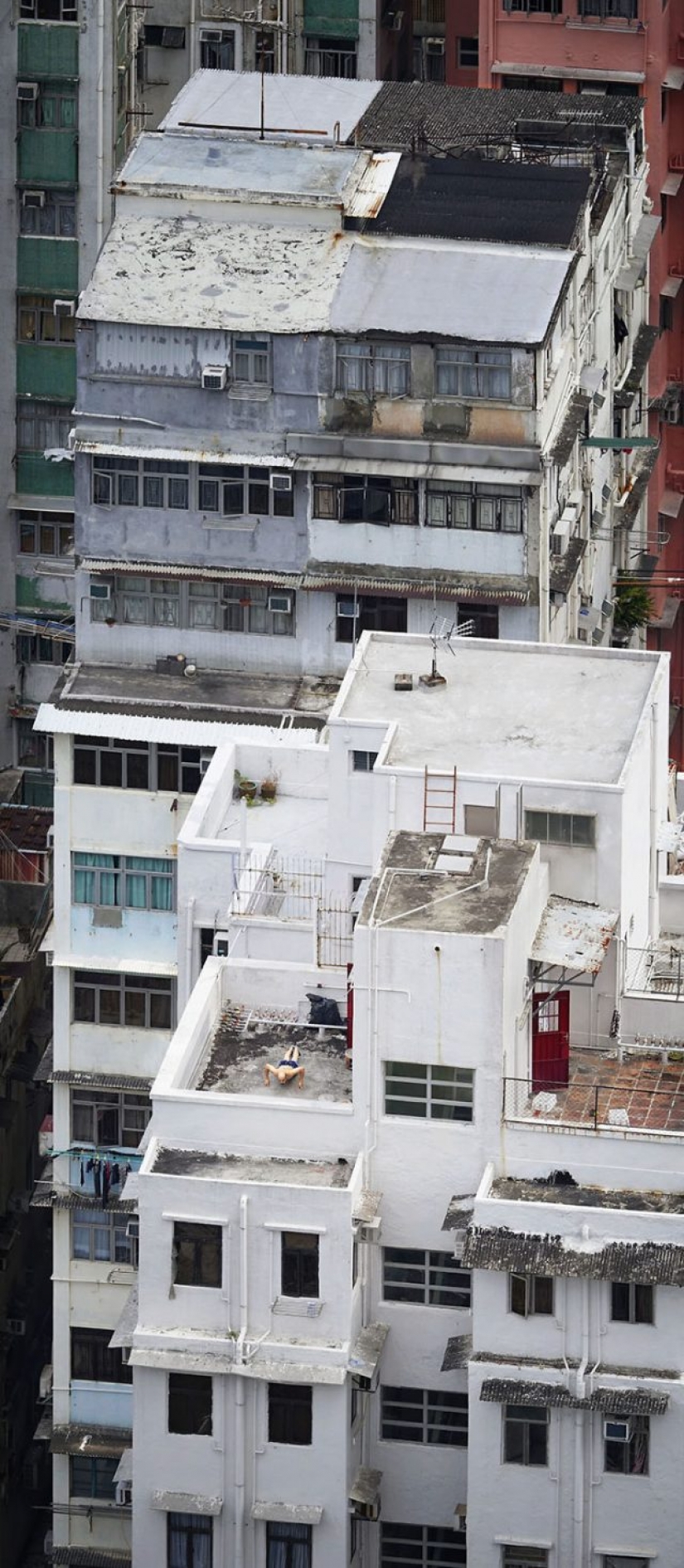 Rooftops of hong kong