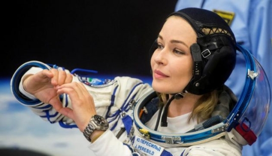 Russian actress went to star in space