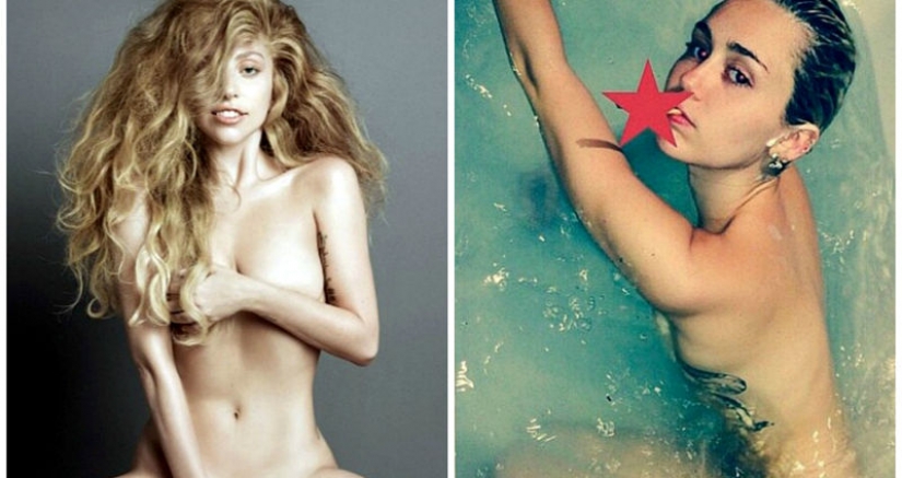 Salicornia to Shine: "naked" photos of stars in Instagram, which delighted millions
