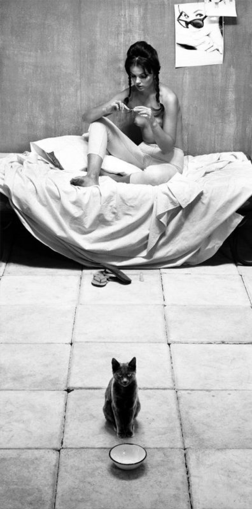 Sam Haskins es un clásico mundial de la fotografía de desnudos y solo un cantante de belleza femenina