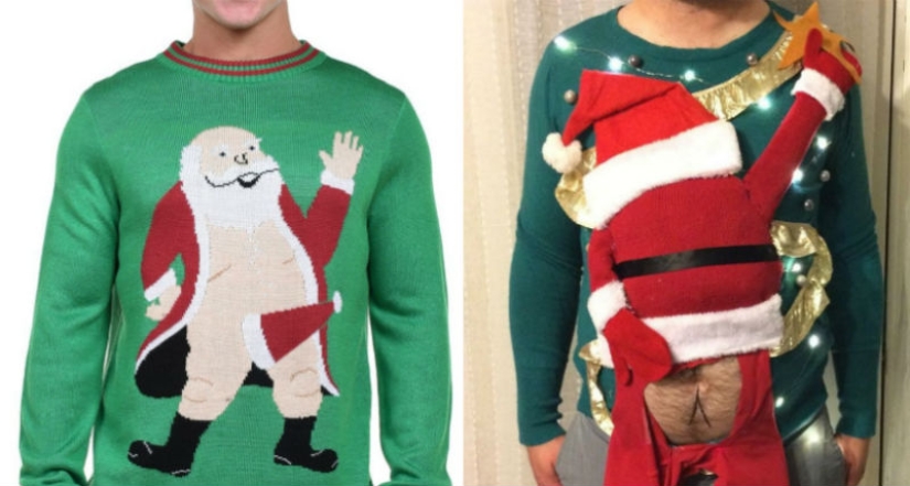 Santa Depravado y 29 suéteres navideños más feos