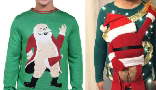 Santa Depravado y 29 suéteres navideños más feos