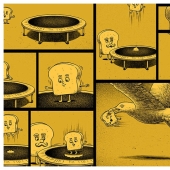 Scary comics with creepy endings from a Taiwanese artist
