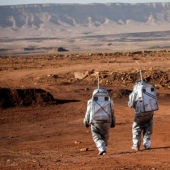Scientists model life on Mars in rocky Israeli crater