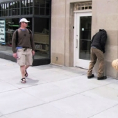 Scotch que quieres lamentar: ingeniosas instalaciones de Mark Jenkins