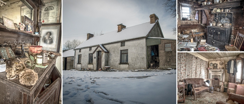 Se parece a la casa de campo en Irlanda, que ha conservado el ambiente de hace un siglo