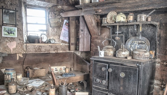 Se parece a la casa de campo en Irlanda, que ha conservado el ambiente de hace un siglo Se parece a la casa de campo en Irlanda, que ha conservado el ambiente de hace un siglo