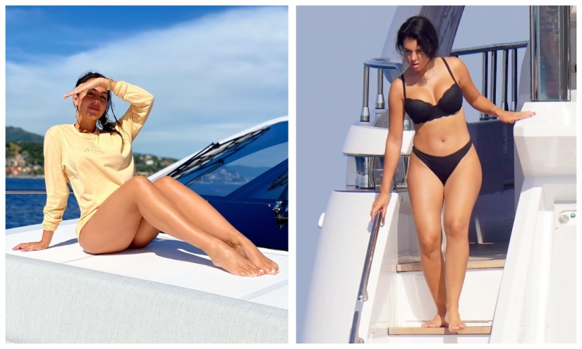 Sea goddess: Georgina Rodriguez showed a magnificent figure on vacation with Cristiano Ronaldo
