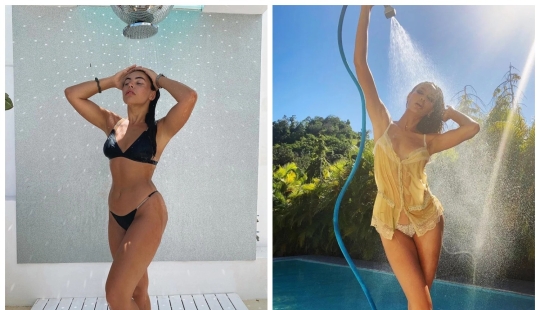 Seductive coolness: hot photos of beauties in the shower conquer Instagram