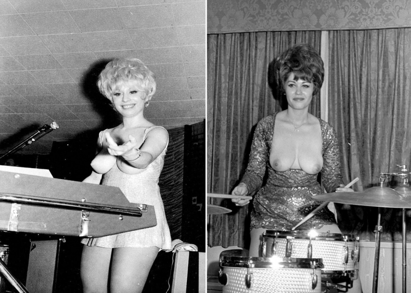 Senos cantores: grupos musicales en topless de la segunda mitad del siglo XX