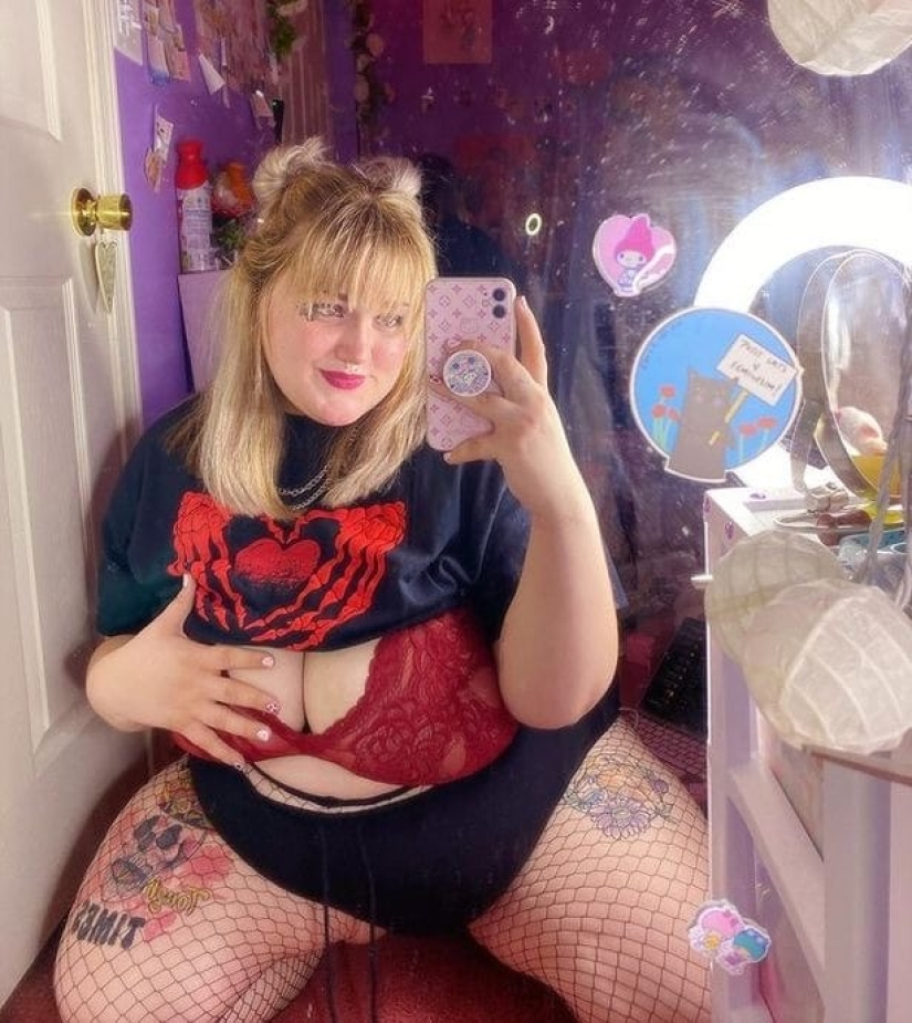 Sexy fat: una gorda estrella de las redes sociales hace alarde de su cuerpo y lucha contra los enemigos