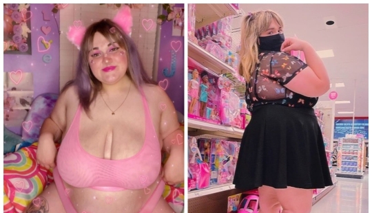 Sexy fat: una gorda estrella de las redes sociales hace alarde de su cuerpo y lucha contra los enemigos
