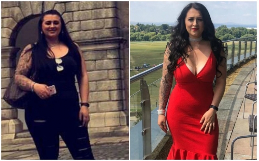 She lost 32 kg and kicked the guy who had not wanted to pursue a relationship due to the weight