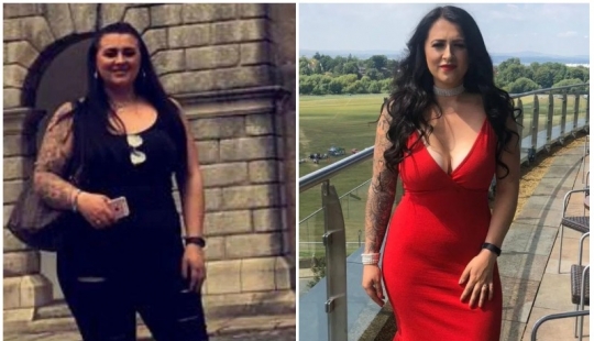 She lost 32 kg and kicked the guy who had not wanted to pursue a relationship due to the weight