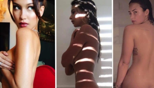 Sin ropa y prejuicios: Fotos de estrellas desnudas en las redes sociales