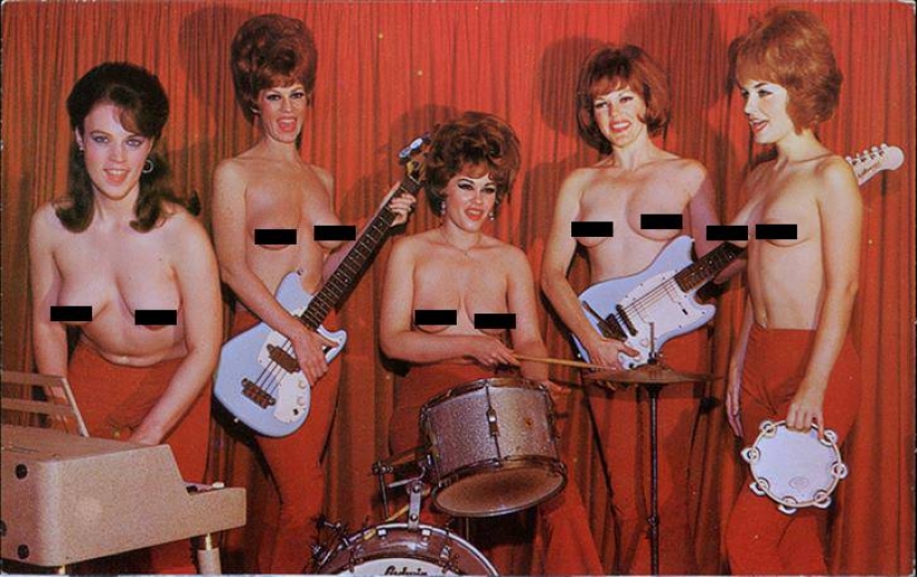 Singing breasts: musical topless groups of the second half of the XX century