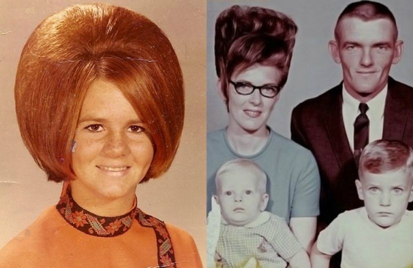 Size matters: oh, these women's hairstyles of the 60s