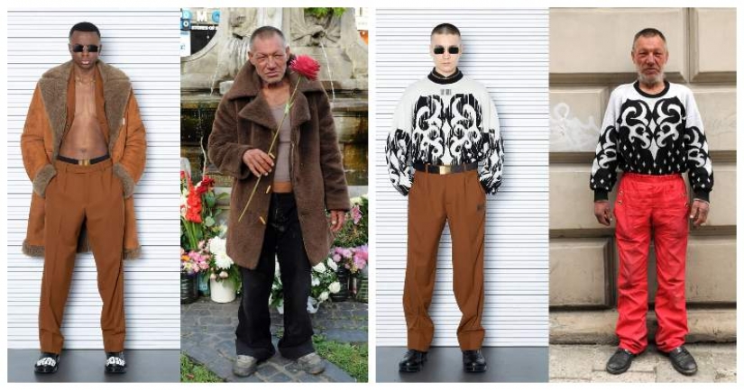 Slavik is in fashion in any weather: how the Vetements brand copies the images of a homeless man from Lviv