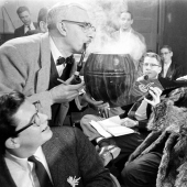 Smoke with a rocker: how the smoking competitions were held in the USA of the 50s