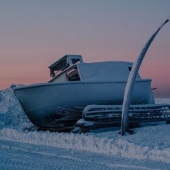 Snow-covered landscapes and the polar night: how life works in the northernmost city of Alaska