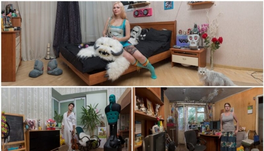 Sobre la vida de los reclusos modernos de Hickey: proyecto fotográfico "Viaje al borde de la habitación" de Natalia Ershova