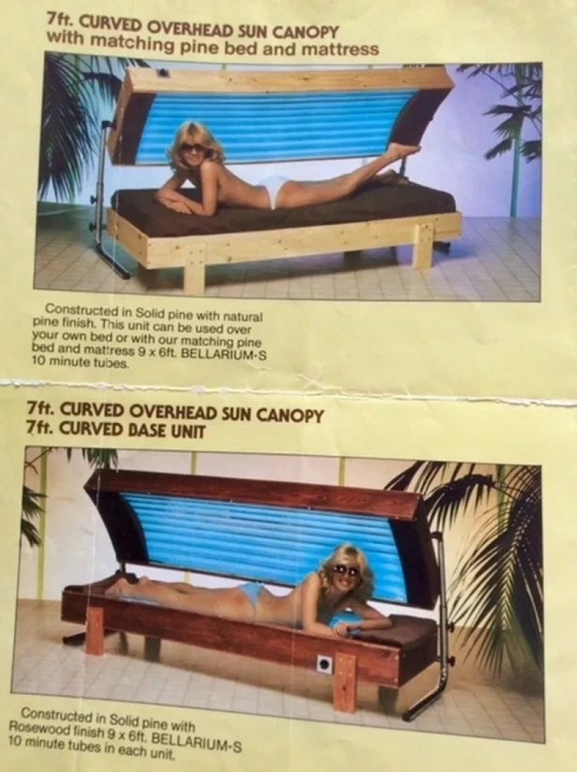 Solar coffin: these women have acquired a nice tan and skin cancer after Solarium