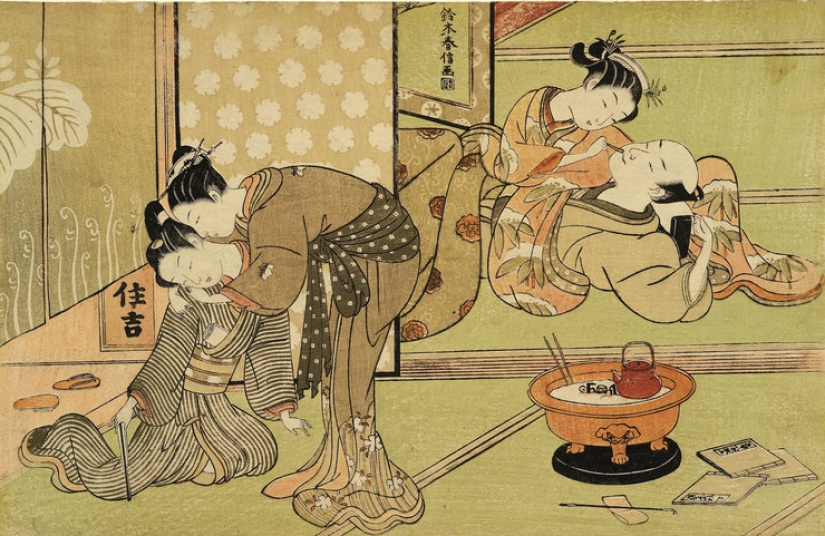 Solo sin besos: la cultura del sexo entre los japoneses antes del siglo XX