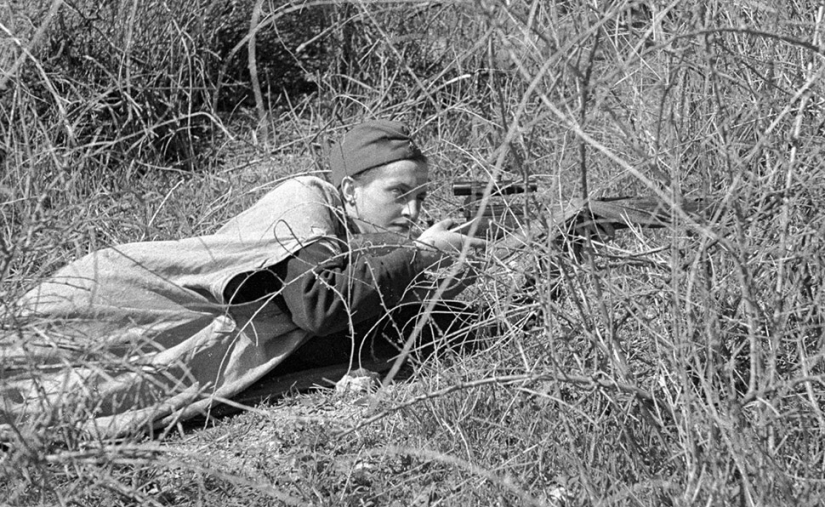 Soviet female snipers whom the Nazis feared like fire