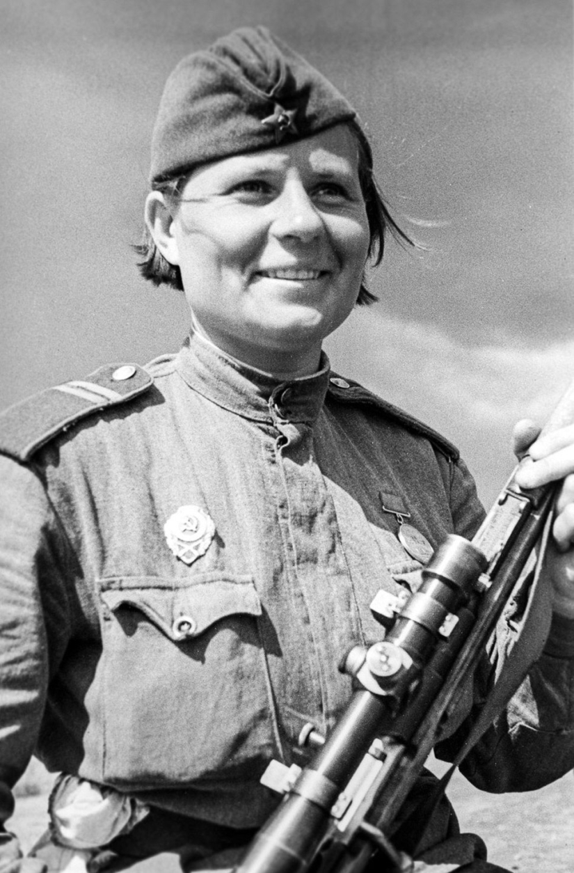Soviet female snipers whom the Nazis feared like fire