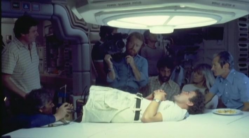 Special effects in cinema: space horror in the movie "Alien"