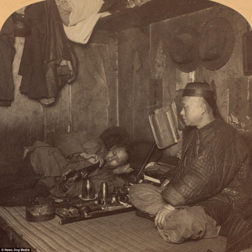 Sweet datura: photos of opium dens in the USA of the XX century
