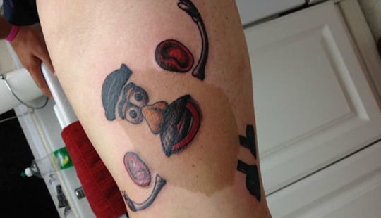 Tattoos that hide birthmarks