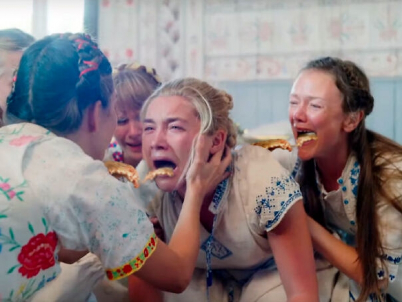 Terror con ketchup: los usuarios añaden pizza a los fotogramas de películas de miedo