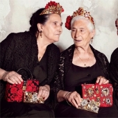 "That's grandma!": an elderly Italian beauty, which the world admires