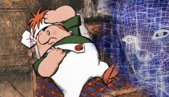 The blogger revived cartoon characters using a neural network. Carlson will make you cry