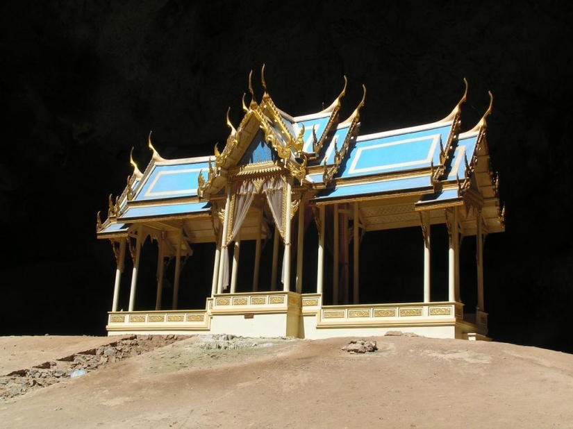 The cave Phraya Nakhon in Thailand