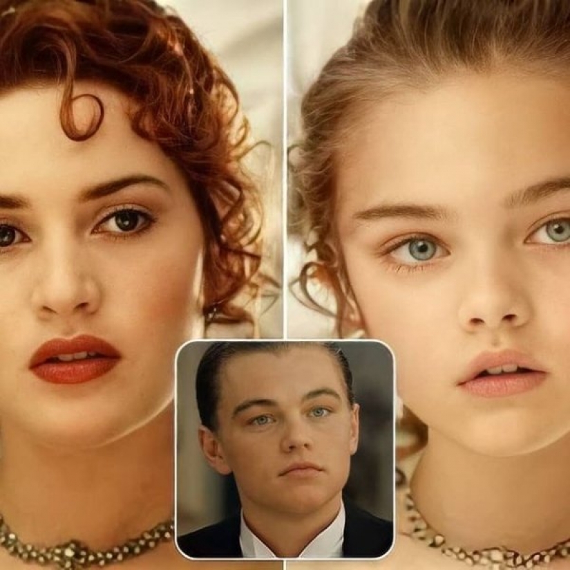 The daughter of Ross and Rachel from "Friends" and 10 more children of the legendary film stars, who were drawn by AI