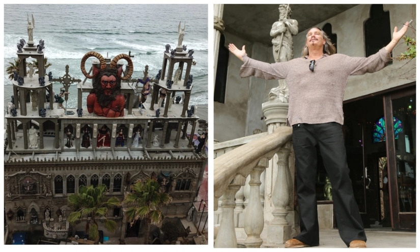 The devil's obsession: a walk through the Mexican "castle of Satan" worth $ 4 million