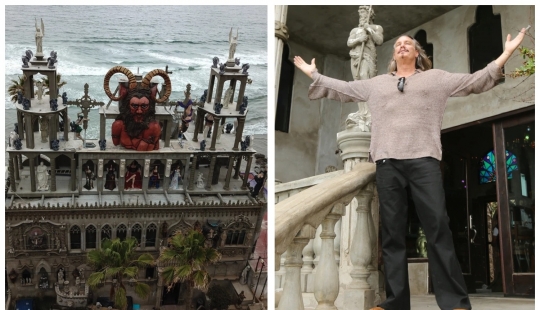 The devil's obsession: a walk through the Mexican "castle of Satan" worth $ 4 million