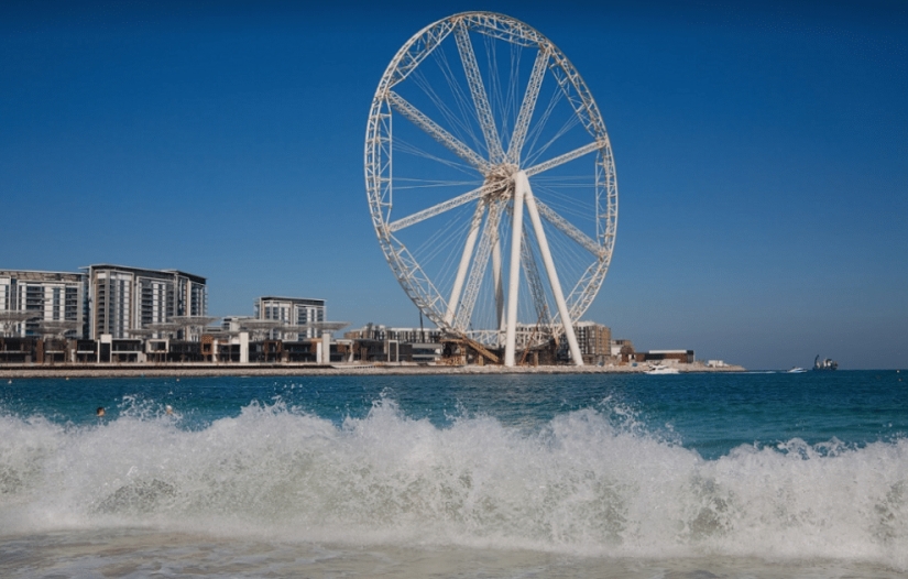 The Eye of Dubai, the world's largest Ferris wheel, has opened in the UAE