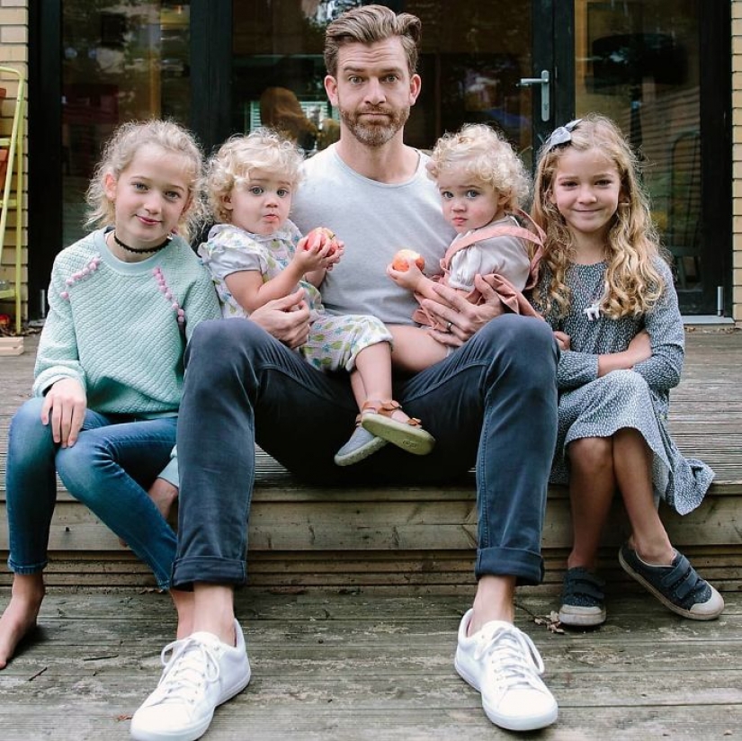 The father of four daughters reveals the realities of his difficult life