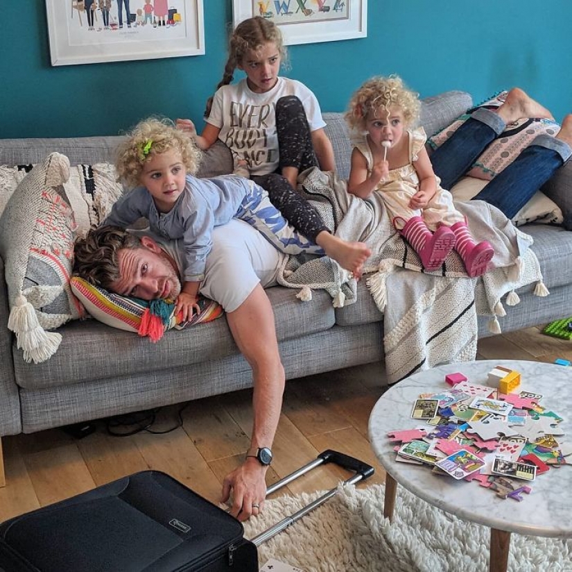 The father of four daughters reveals the realities of his difficult life