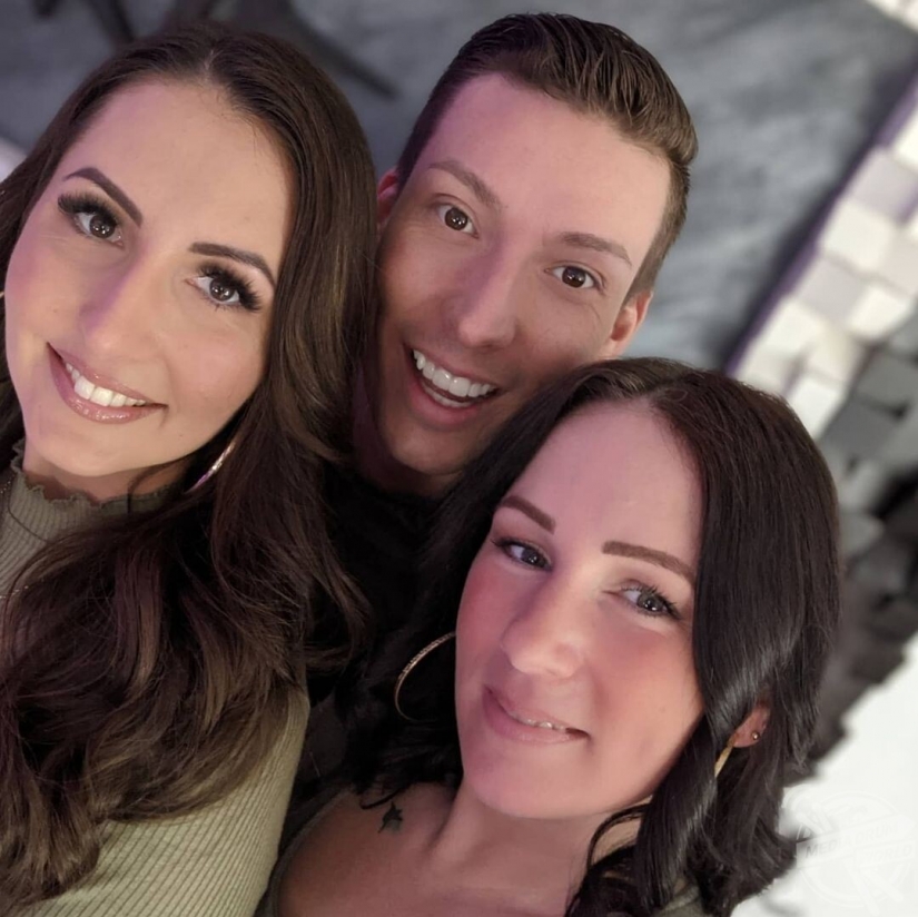 The father of two daughters is going to marry two women, and his wife does not mind