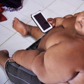 The fattest boy in the world lost beyond recognition: so it now looks