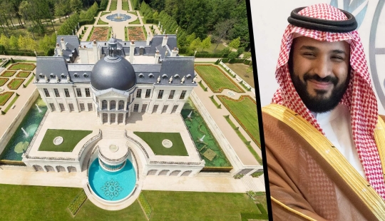 The French castle of the Arabian prince is the most luxurious mansion in the world