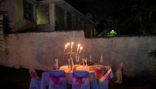 The glitz and poverty of Haitian weddings