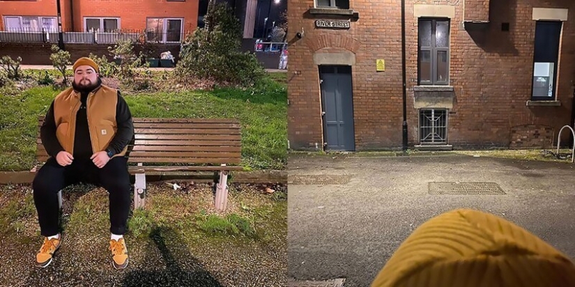 The guy leaves reviews of benches all over the UK