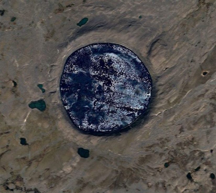 The guy searches for interesting things on Google Earth, and here are 18 of his best finds