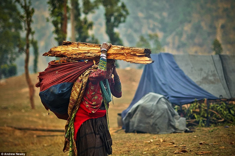 The last hunters and gatherers: the life of a primitive tribe in Nepal